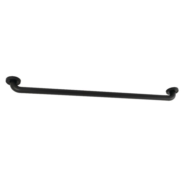 Traditional DR914360 Camelon 36" X 1-1/4" OD Grab Bar, Matte Black, 38.81 L, Brass, Matte Black